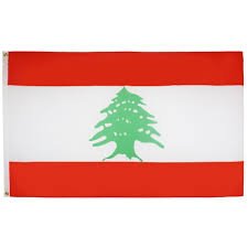 Lebanon Flag - 5ft x 3ft - Kites 4 Palestine