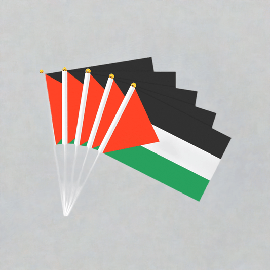 Small Palestine Flag with Pole - Kites 4 Palestine